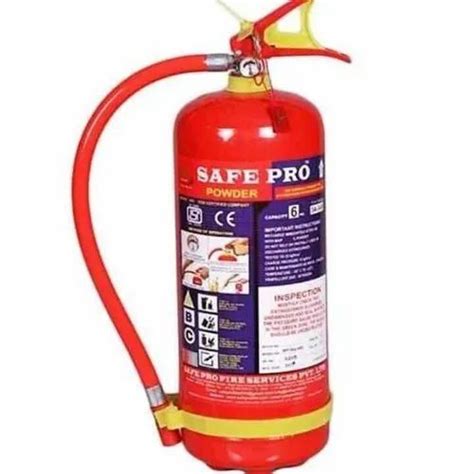 Dcp Fire Extinguisher Stored Pressure Type 6kg At Rs 1000 Dry Powder Fire Extinguisher In