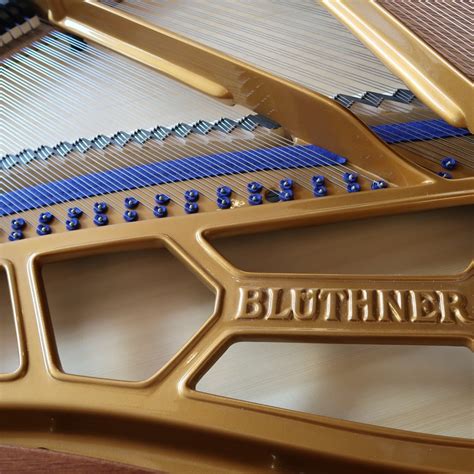 Fully Restored Bluthner Grand Piano In Mahogany Matt