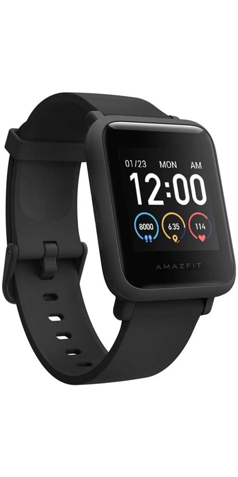 Xiaomi Amazfit Bip S Lite Black смарт часовник, черен, цена в София ...