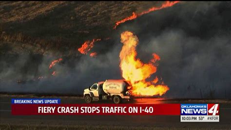 Calumet A Collision On I 40 Led To The Explosion Of A Propane Truck