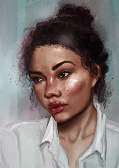 Artstation Digital Painting Portrait