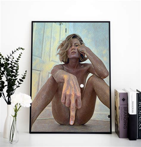 Colorful Nude Female Poster Erotic Prints Nude Women Feminist Poster Female Figure Nudity