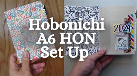 Hobonichi A Hon Planner Full Set Up And Flip Through Planner