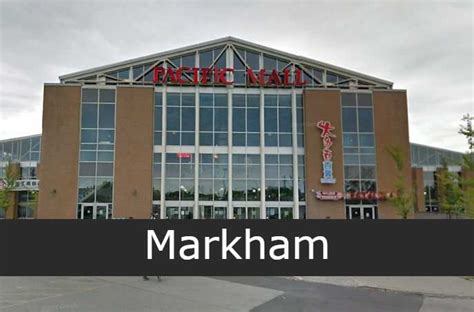 Pacific Mall in Markham Locations