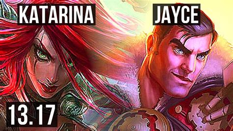 Katarina Vs Jayce Mid M Mastery Quadra Games Dominating