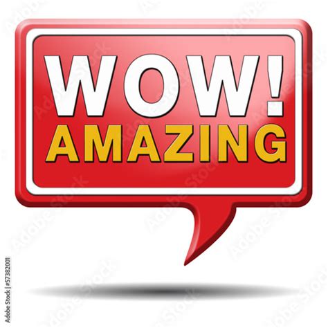 Wow Amazing Sign Stock Photo And Royalty Free Images On