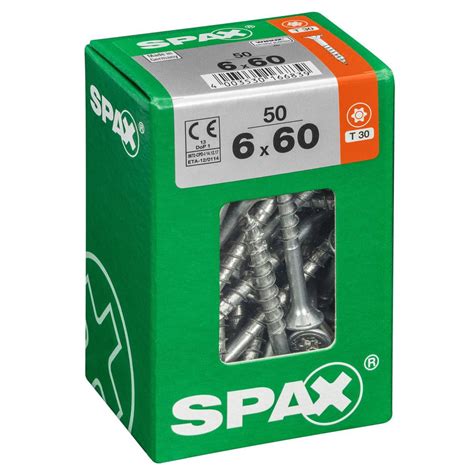 Abc Spax Wirox 6x60 50st Abc Spax Kleineisen Online Shop Bgu