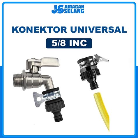 Jual Konektor Selang Air Xhose Keran Kran Universal Tap Adaptor Quick