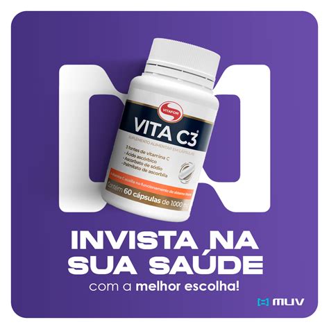 Vita C C Psulas Vitafor Muv Viva Em Movimento