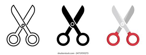 Scissors Outline Royalty-Free Images, Stock Photos & Pictures | Shutterstock