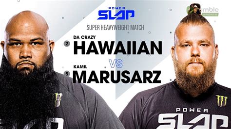 Da Crazy Hawaiian Vs Kamil Marusarz Power Slap 4 Full Match YouTube