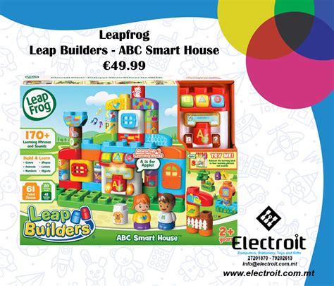 Leapfrog Leap Builders Phonics Smart House Electroit