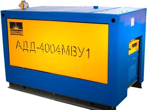 Особенности сварочного агрегата АДД-4004 » Строительный портал