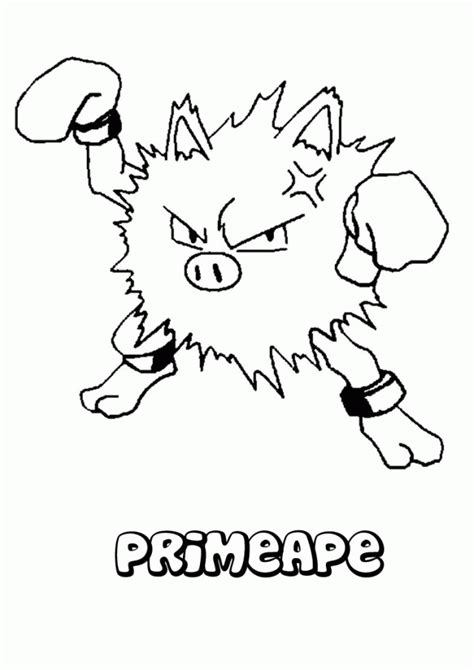 P Ginas Para Colorir Pokemon Do Tipo Lutador Desenho Do Pok Mon