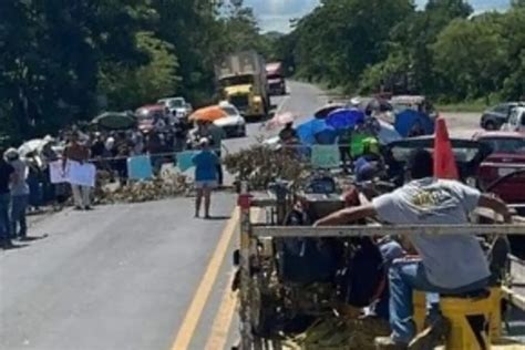 Bloquean La Carretera Federal Tuxpan Tampico Esta Es La Raz N Xeu