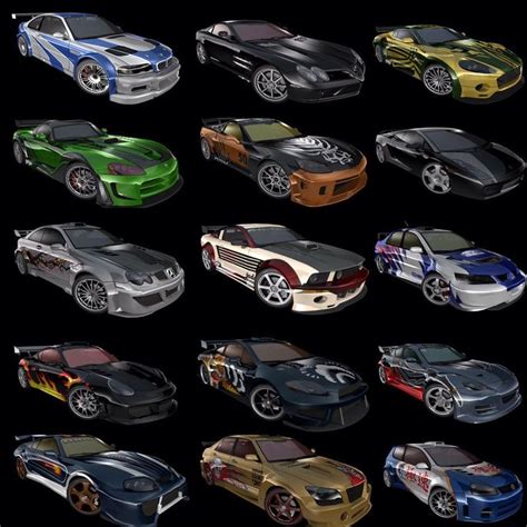 Nfs Mw Blacklist Cars