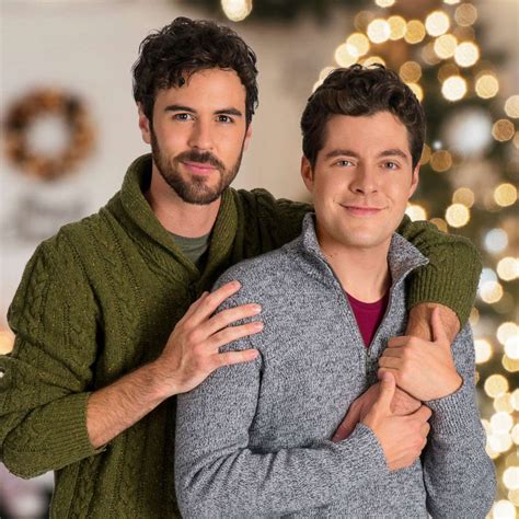 Ben Lewis And Blake Lee On Lgbtq Representation In The Christmas Setup