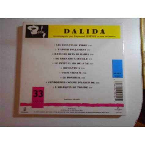 Les enfants du pirée by Dalida CD with stereotomy Ref 122523287