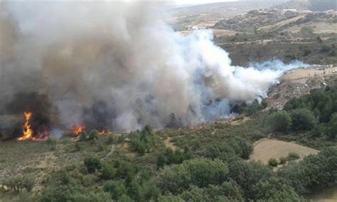 Extinguidos Los Incendios Forestales De Fanlo Y Bronchales