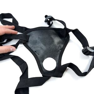 Double Penetration Strap On Adjustable O Ring For Dildo Attachment