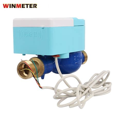 Wired Communicating RS Modbus RTU Cold Hot Multi Jet Water Flow Meter DN Mbus Water