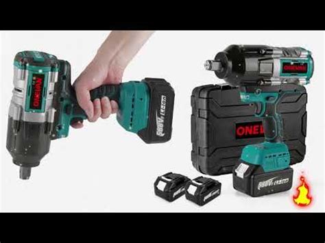 ONEVAN 3100NM Brushless Electric Wrench 3 4 Inch Cordless Impact Wrench