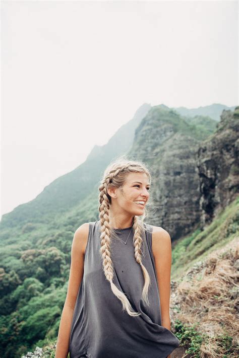 Take Your Hair On A Hike Day Barefoot Blonde Hair Barefoot Blonde