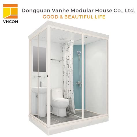 Cabin Luxury Portable Modular Glass Design Hotel Complete Shower Steam