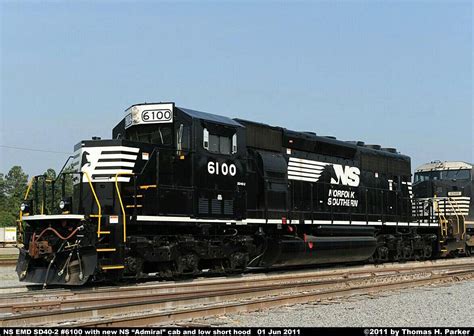 NS Diesel Locomotive Roster - EMD SD40-2 Nos. 6073-6206 | Diesel ...