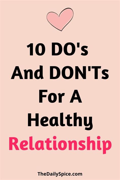 10 Secret Tips For A Healthy Relationship The Daily Spice