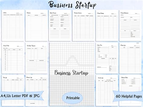 Printable Business Startup Business Startup Checklist Business