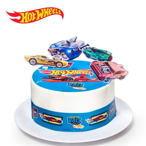 HOT WHEELS MADE TO RACE ΣΧΕΔΙΟ ΓΙΑ ΤΟΥΡΤΑ ΓΕΝΕΘΛΙΩΝ Kardasis Decorations