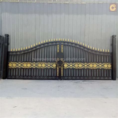 Wrought Iron Fence Gate Designs - Buy Fence Gate,Wrought Iron Fence ...