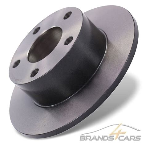 BREMBO COATED 2x BREMSSCHEIBE VOLL Ø245 HINTEN FÜR AUDI A6 4A C4 1 8 2