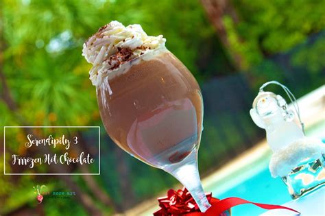 Serendipity Frrrozen Hot Chocolate Eat More Art