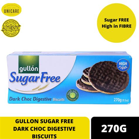 GULLON SUGAR FREE DARK CHOC DIGESTIVE BISCUITS 270G Shopee Singapore