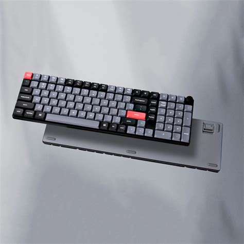 Keychron K17 Pro RGB Backlight Low Profile Gateron Mechanical Hot Swappable Brown Switch