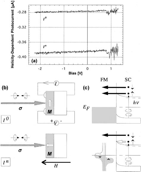 A Bias Dependence Of The Helicity Dependent Photocurrent Without I 0