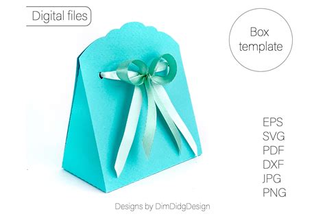 Box Svg Box Template Svg Gift Box Svg Graphic By Dimdidg Design