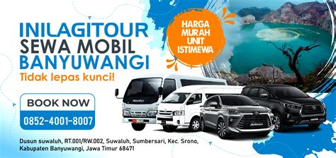 Inilagitour Transport Sewa Mobil Banyuwangi