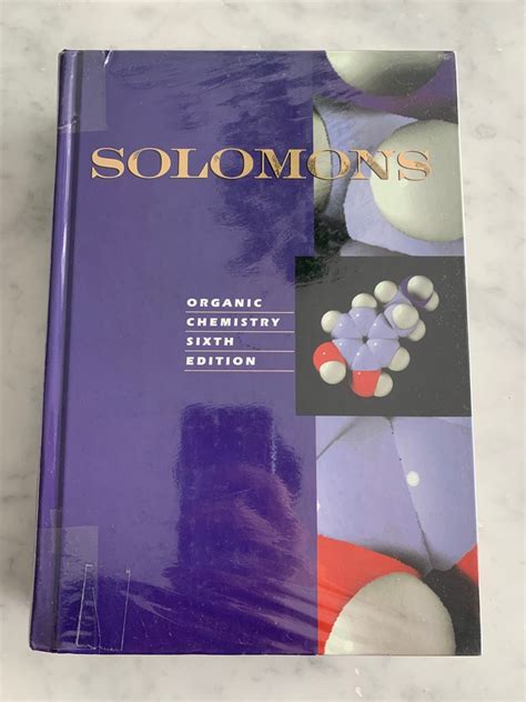 Solomons Organic Chemistry Sixth Edition Hobbies Toys Books