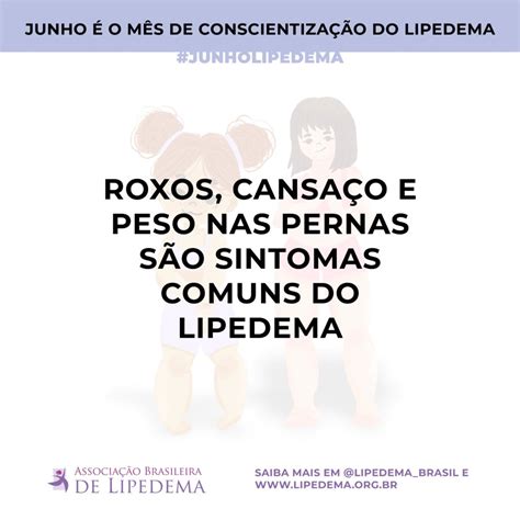 Mes De Conscientização Do Lipedema 2022 Junholipedema Abl