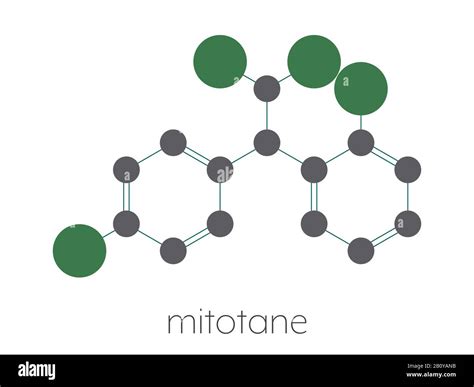 Mol Cula De Medicamento Para El C Ncer De Mitotano Ilustraci N