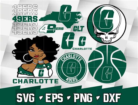 Charlotte Ers Svg Bundle Ncaa Svg Ncaa Bundle Svg Eps D Inspire