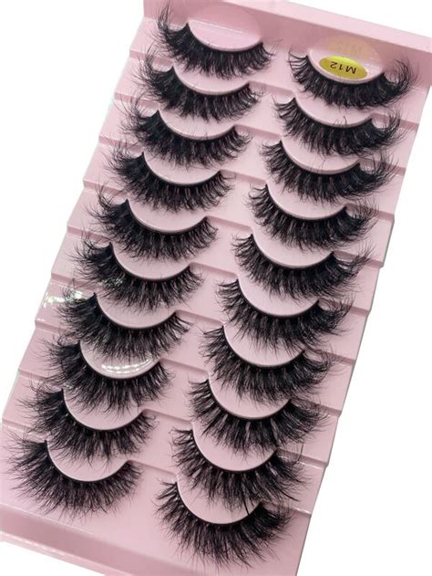 Nouveau Paires Naturel Faux Cils Long Maquillage D Cils Tendu Cils