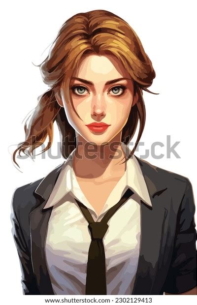 Teacher Anime Style Character Vector Illustration Stock Vector (Royalty Free) 2302129413 ...