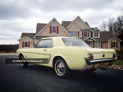 1965 Ford mustang exterior colors