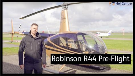 Robinson R44 Preflight YouTube