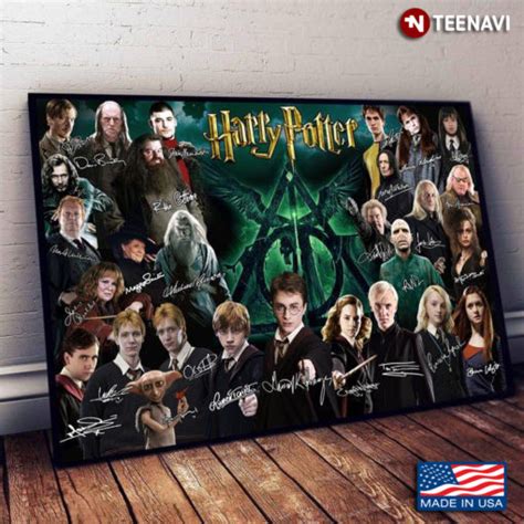 Vintage Harry Potter With Cast Autographs | TeeNavi | Reviews on Judge.me