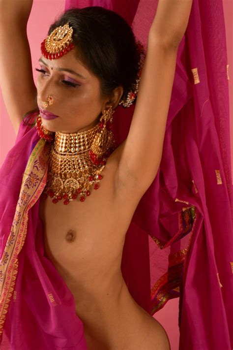 Portrait Of Nude Woman In Red Photography By Devine Arts Saatchi Art